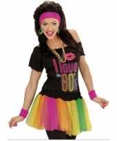 Vintage neon gekleurde tutu