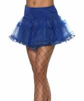 Vintage tule petticoat blauw